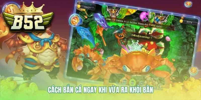 Cách bắn cá nhắm vào mục tiêu ngay khi chúng vừa xuất hiện