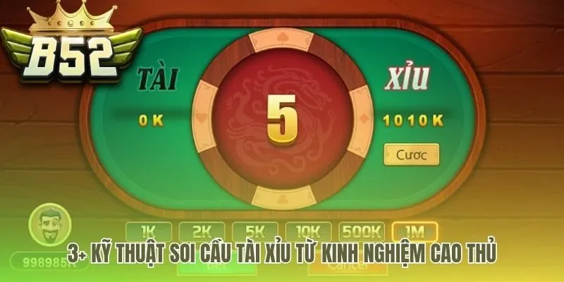 Nhận diện các loại cầu tài xỉu để chơi có phương pháp